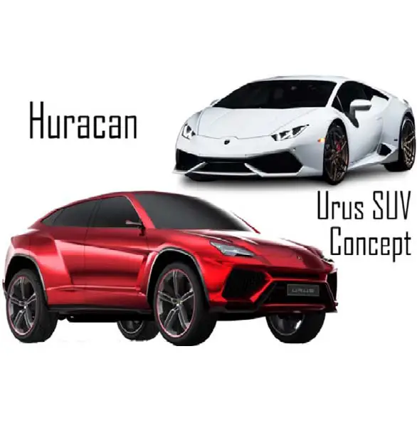 Lamborghini Urus SUV Concept , Huracan