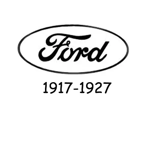 Ford logo 1917-1927
