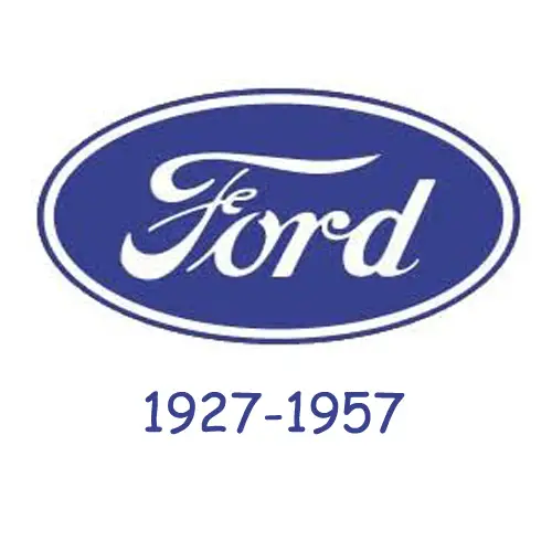 Ford logo 1927-1957