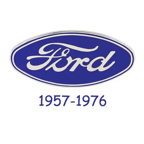 Ford logo 1957-1976