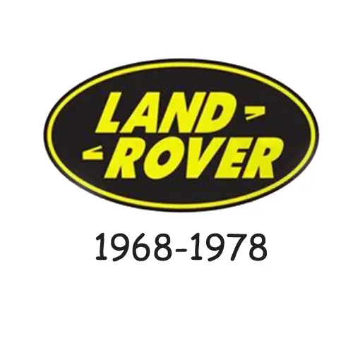 land rover logo 1968-1978
