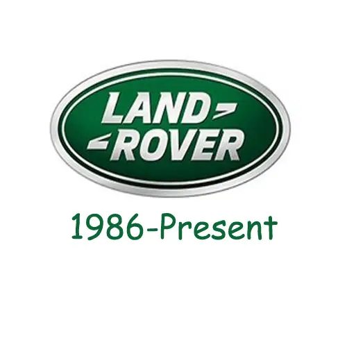 land rover logo 1986-present