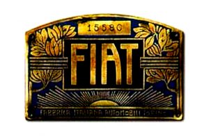 Fiat logo 1901 to 1904
